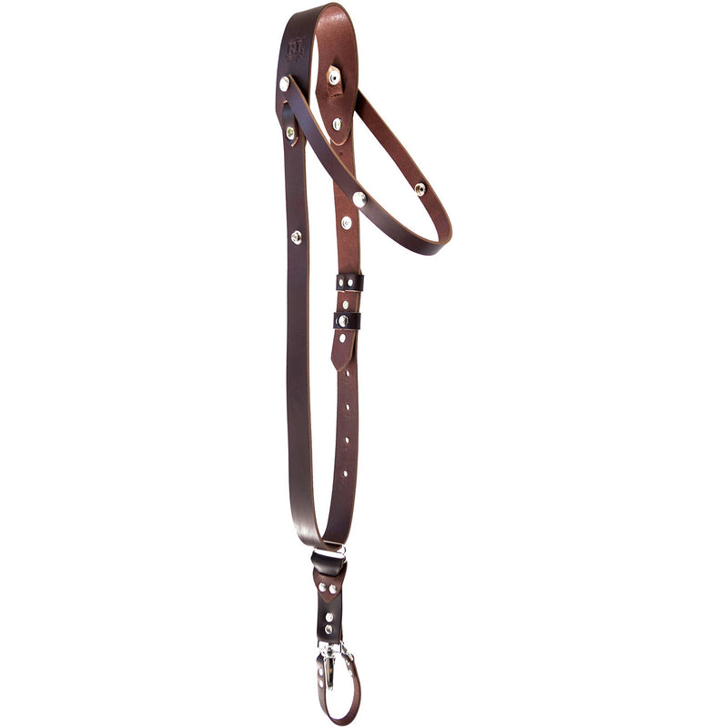 RL Handcrafts Andino Pro Leather Camera Sling (Medium, Coffee)