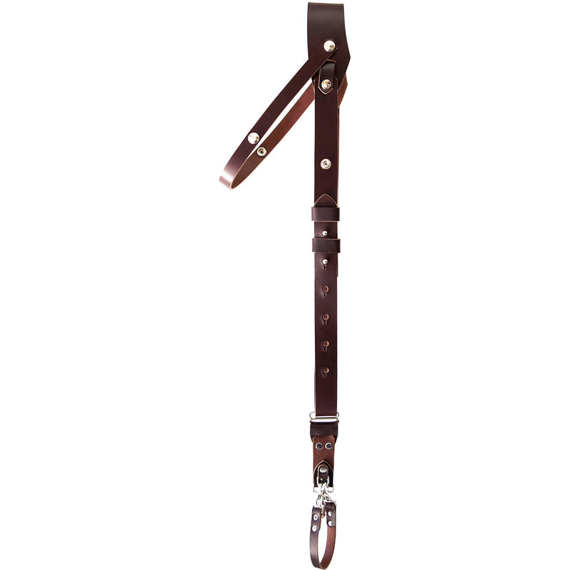 RL Handcrafts Andino Pro Leather Camera Sling (Large, Coffee)