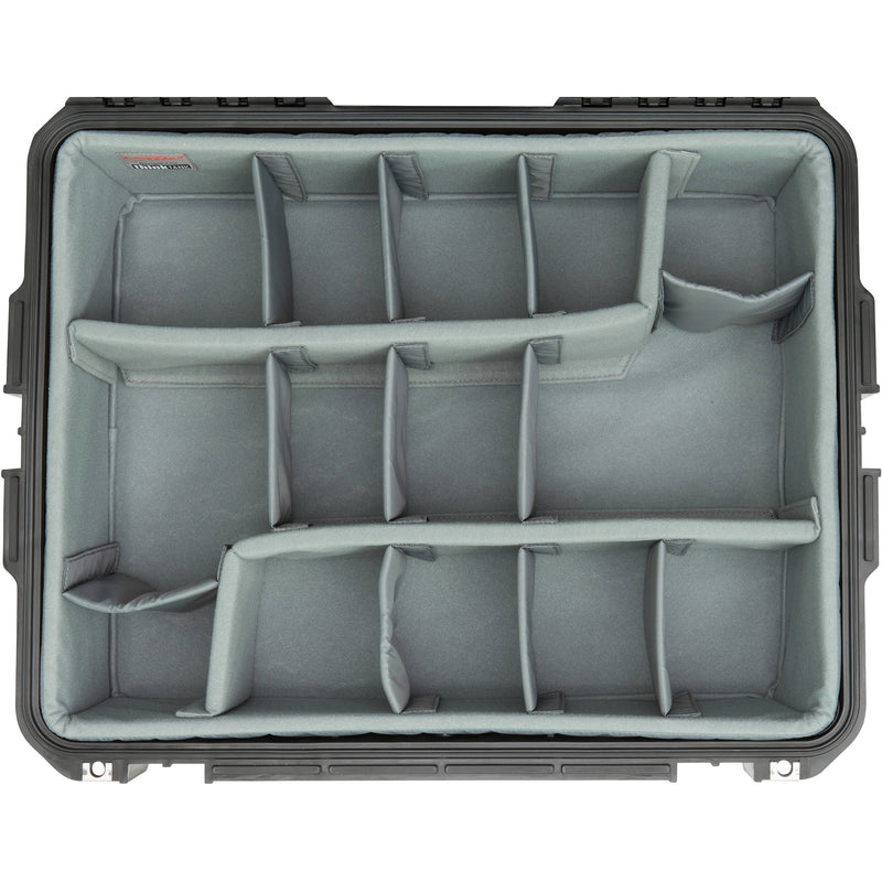 SKB iSeries 2217-8 Case with Think Tank-Designed Photo Dividers &&nbsp;Lid Foam (Black)