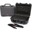 Nanuk Hard Case with Sleeve & Shoulder Strap for 15" Laptop (Graphite)