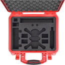 HPRC HPRC2300 Case with Custom Foam for DJI Spark Fly More Combo Kit (Ferrari Red)