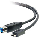 C2G USB 3.0 Type-C to USB Type-B Cable (3', Black)