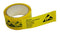 MULTICOMP 054-0002 Tape, Yellow, Safety, Hazard Warning, PVC (Polyvinylchloride), 50 mm, 1.97 ", 66 m, 25.98 ft