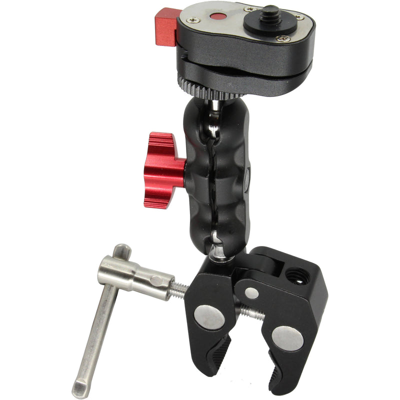 GyroVu Clamp Mount with Mini 360&deg; Swivel 1/4"-20 Mount & Quick Release (4 lb Load)