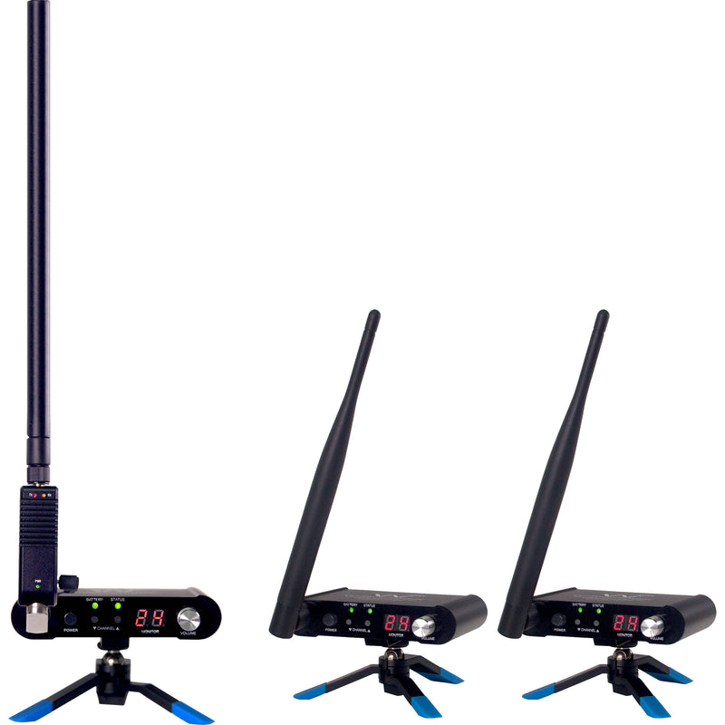 Wi Digital Wi Pro AudioMatrix X8 Portable 2.4 GHz Stereo Digital Multicast Wireless Audio System