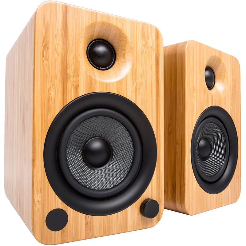 Kanto Living YU4 2-Way Powered Bookshelf Speakers (Pair, Matte White)