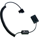 IndiPRO Tools D-Tap to Sony NP-FW50-Type Dummy Battery Inline-Regulated Coiled Cable (22-42")