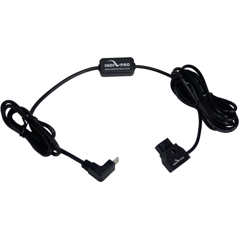 IndiPRO Tools D-Tap to Regulated Right-Angle USB Type-C Cable for GoPro HERO5 Black (10')