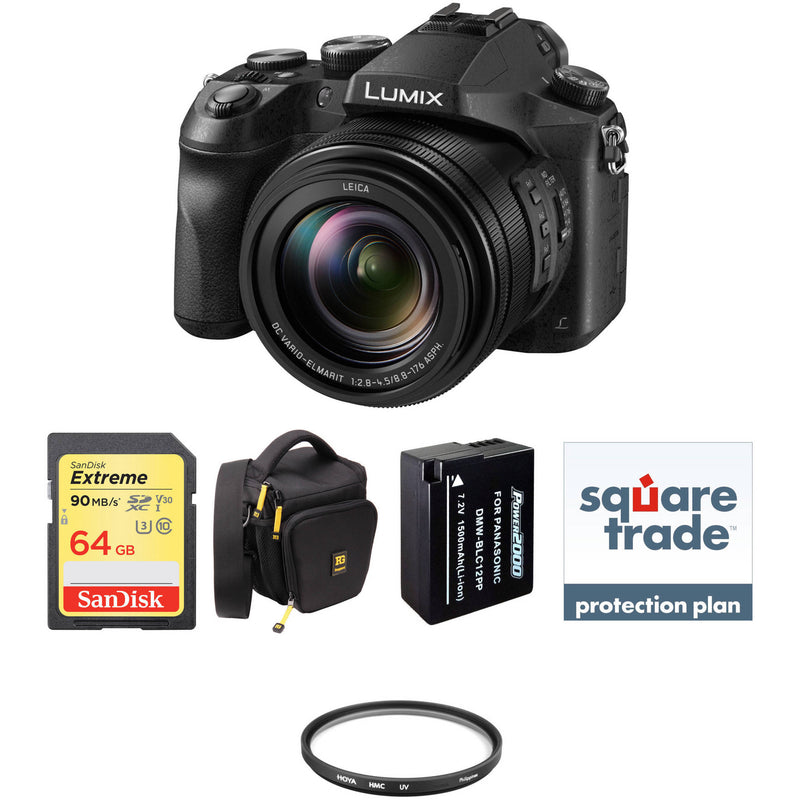 Panasonic Lumix DMC-FZ2500 Digital Camera Deluxe Kit