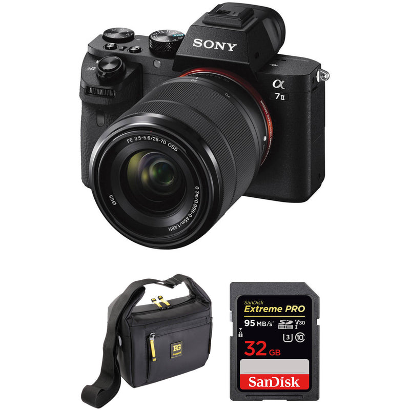 Sony A7 IV + 28-70mm + 3 SanDisk 32GB