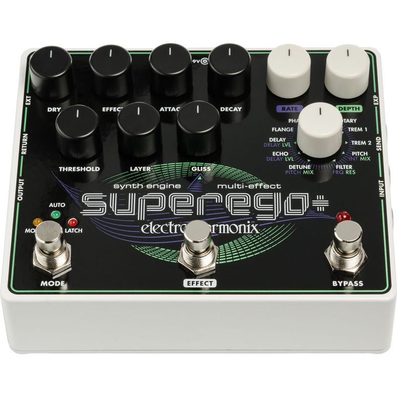 Electro-Harmonix Super Synth Engine With Effects And More, 9.6DC-200 PSU Included