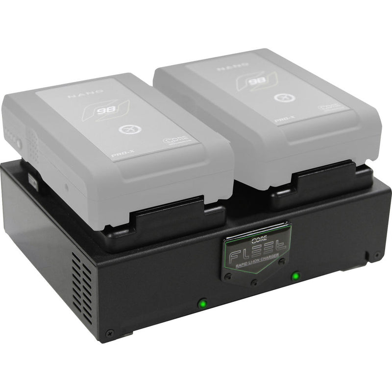 Core SWX Fleet D V-Mount 2-Bay Charger