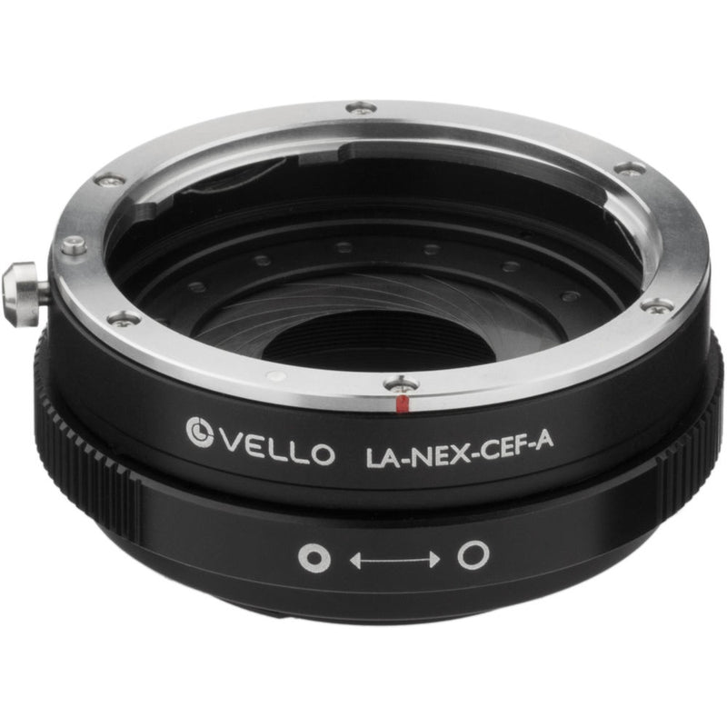 Vello Canon EF/EF-S Lens to Sony E-Mount Camera Lens Adapter with Aperture Control