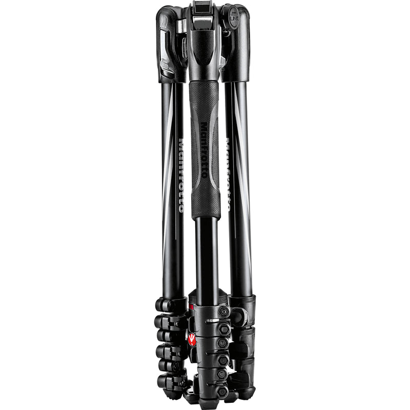 Manfrotto Befree Advanced Travel Aluminum Tripod with Ball Head (Lever Locks, Black)