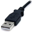 StarTech USB to 5.5mm Type-M Barrel Power Cable for 5 VDC Devices (3')