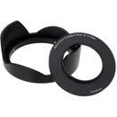 FotodioX Reversible Lens Hood Kit for Sony E PZ 16-50mm F3.5-5.6 OSS E-Mount Power Zoom Lens