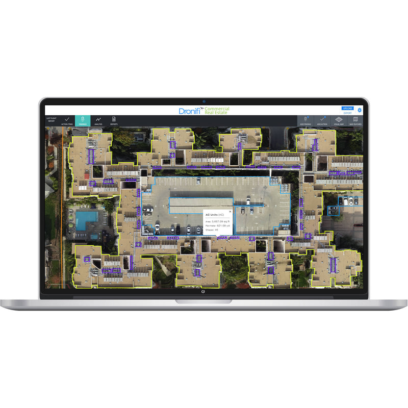 Dronifi Commercial Real Estate Standard Aerial Imagery Software Subscription