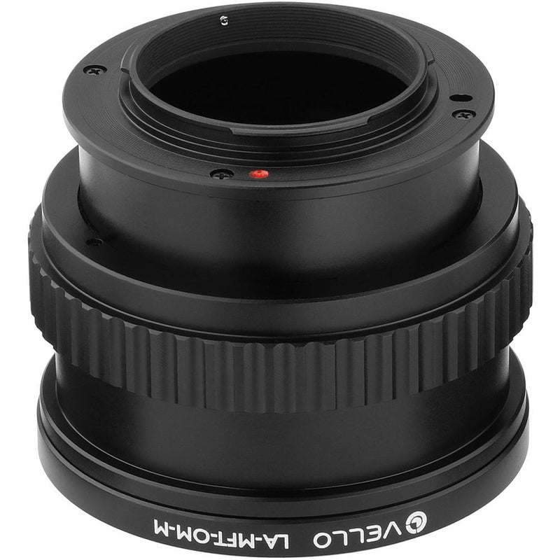 Vello Olympus OM Lens to Micro Four Thirds-Mount Camera Lens Adapter with Macro