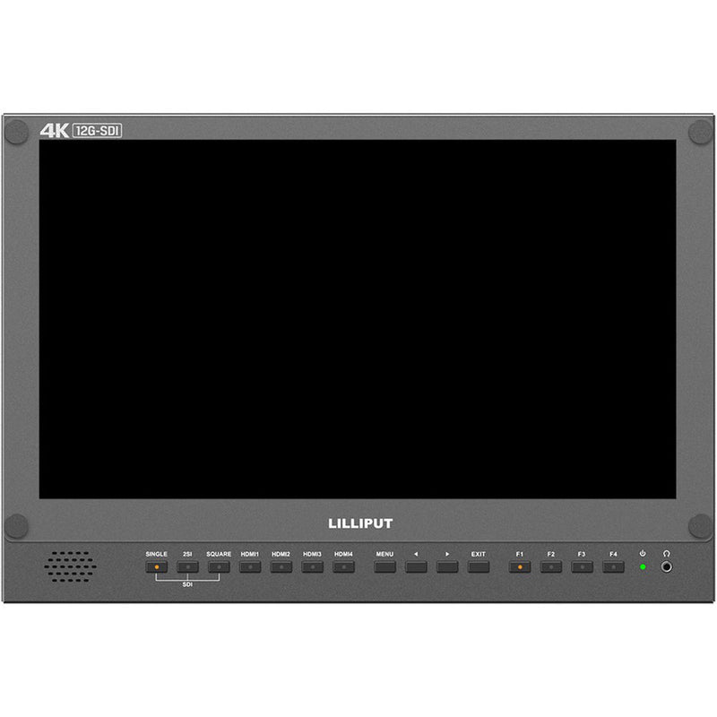 Lilliput Bm150-12G (12G-Sdi,4X4K Hdmi ) 15.6" 12G-Sdi 4K Broadcast Director Monitor with 12G-SDI, HDMI, Tally