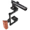 CAMVATE Camera Cage with Top handle and Wood Grip for Select DSLRs