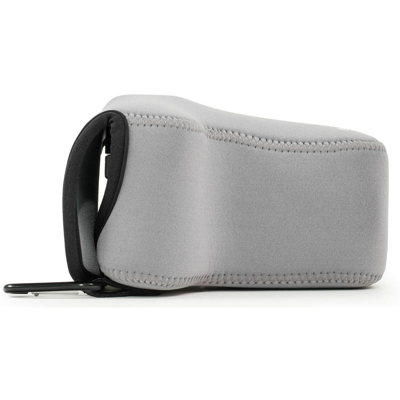 MegaGear Ultra-Light Neoprene Camera Case for Olympus OM-D E-M5 Mark II with Carabiner (Grey)