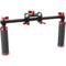 CAMVATE Handle Grips Handlebar Support Kit with Red Adjustable Knobs for DSLR/Camcorder Shoulder Rig