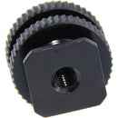 CAMVATE C0953 Cold Shoe with 1/4"-20 Mount to 5/8"-27 Screw Adapter