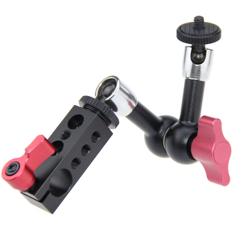 CAMVATE Articulating Magic Arm with 15mm Single Rod Clamp (7")