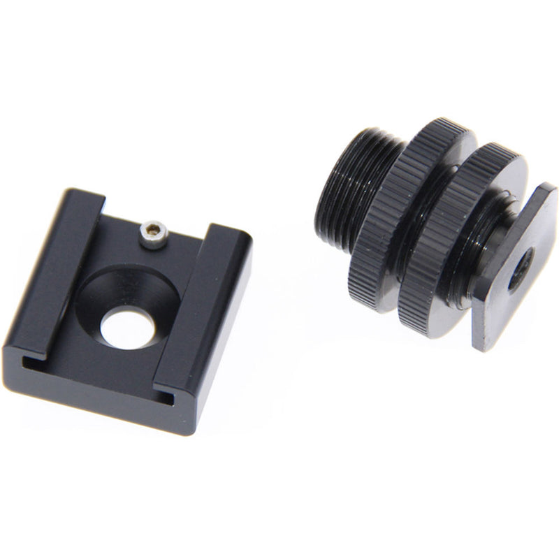 CAMVATE C1008 1/4"-20 Mount to Cold Shoe or 5/8"-27 Screw Adapter