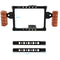 CAMVATE Camera Cage with Wood Grips for Select Canon/Nikon/Sony/Panasonic DSLRs