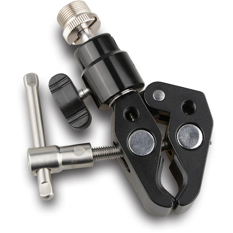 CAMVATE Crab Clamp with 5/8"-27 Ball Head Mount for Microphone