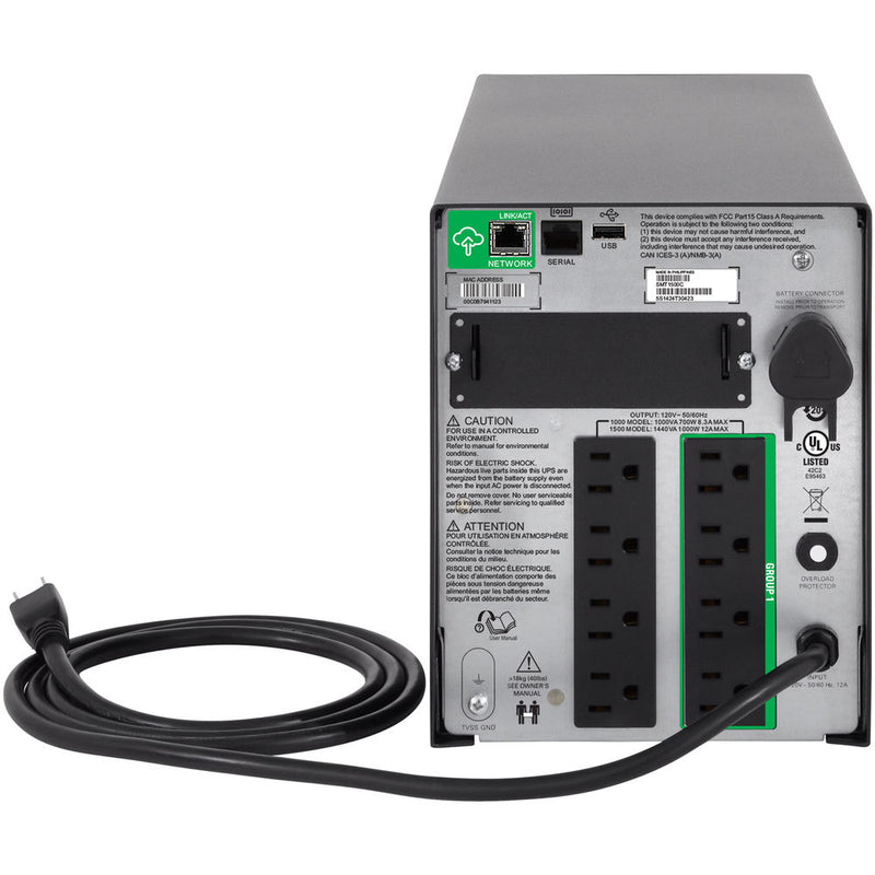 APC Smart-UPS SMT1500C with SmartConnect