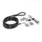 Rocstor Rocbolt Security Cable & Key Lock Kit for Desktop & Peripherals (8')