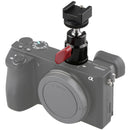 CAMVATE C1488 Mini Ball Head with Cold Shoe and Bottom Shoe Mount