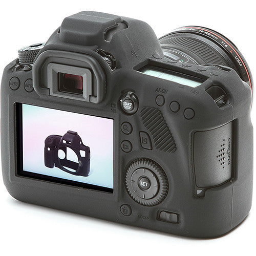 easyCover Silicone Protection Cover for Canon 6D Mark II (Black)