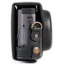 MegaGear Ever Ready Leather Camera Case for Panasonic LUMIX DC-ZS70 and DC-TZ90 (Black)