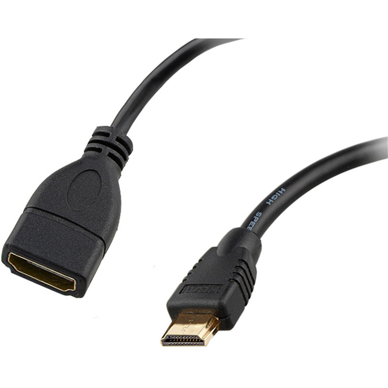 CAMVATE HDMI Mini Type-C Male to HDMI Type-A Female Adapter Cable (6")