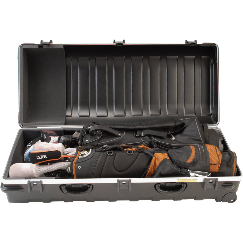 SKB Double ATA Golf Travel Case (Black, Wheeled)