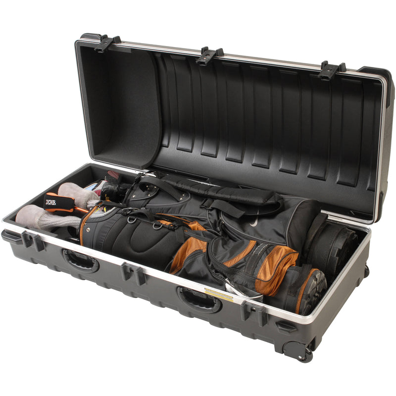 SKB Double ATA Golf Travel Case (Black, Wheeled)