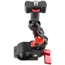 CAMVATE 25mm Rod Clamp with 1/4" Double Ball Head Micro Rod Mount for DJI Ronin-M Handheld Gimbal