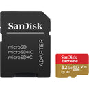 SanDisk 32GB Extreme UHS-I microSDHC Memory Card with SD Adapter (2-Pack)