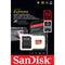 SanDisk 32GB Extreme UHS-I microSDHC Memory Card with SD Adapter (2-Pack)