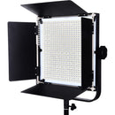 Bescor FP-900 Bi-Color LED Wirelessly Controlled 2-Light Kit with Battery