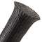 Techflex Flexo Non-Skid Cable Sleeving (2" Diameter, 25' Length, Black)