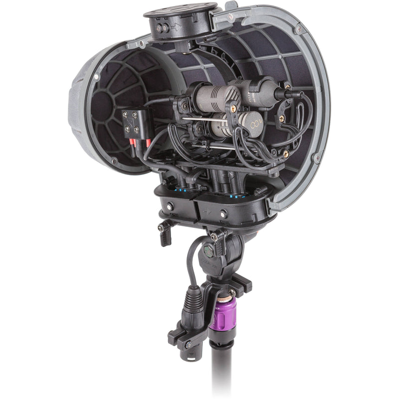 Rycote Stereo Cyclone Double Mid-Side Windshield Kit 1 for Schoeps CCM4 (Pair ) and CCM8 Microphone