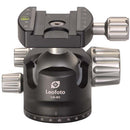 Leofoto LH-40 Low Profile Ball Head with Quick Release Plate