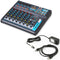 Pyle Pro PMXU83BT Compact 8-Channel, Bluetooth-Enabled Audio Mixer