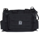 Porta Brace Silent Audio Organizer Case with Suede Strap, Rain Cover, Belt System & Pouch