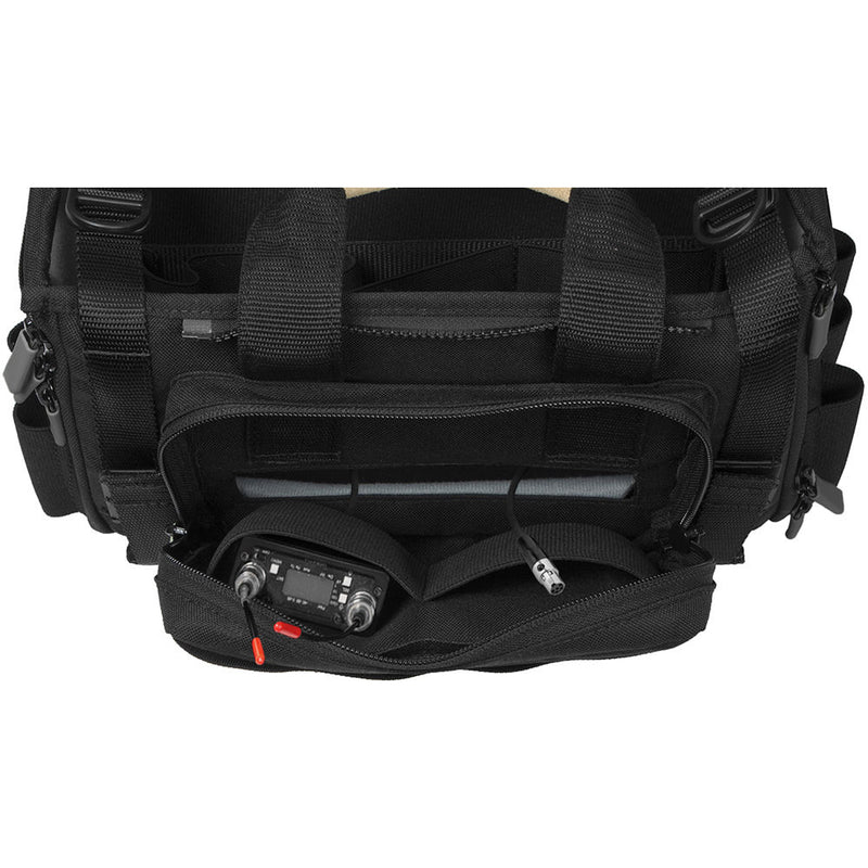 Porta Brace Silent Audio Organizer Case with Suede Strap, Rain Cover, Belt System & Pouch