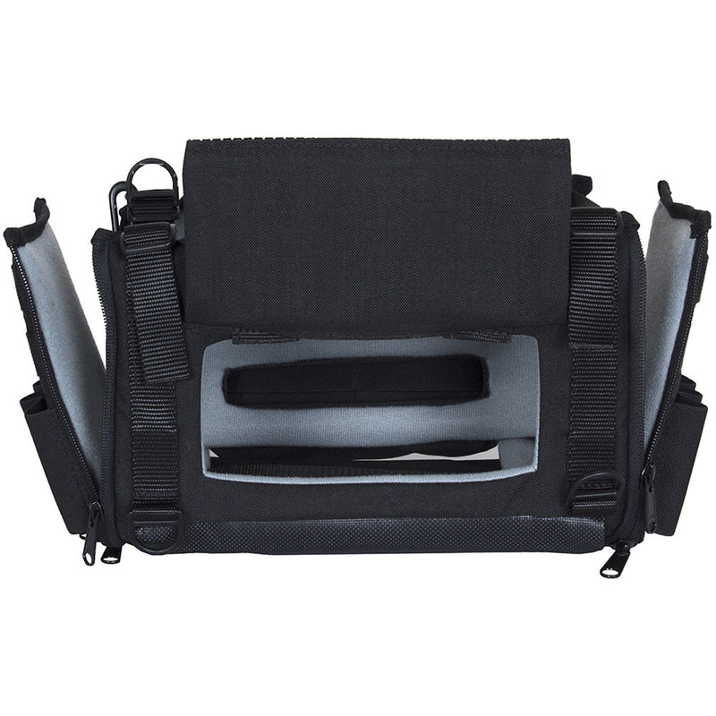 Porta Brace Silent Audio Organizer Case with Suede Strap, Rain Cover, Belt System & Pouch